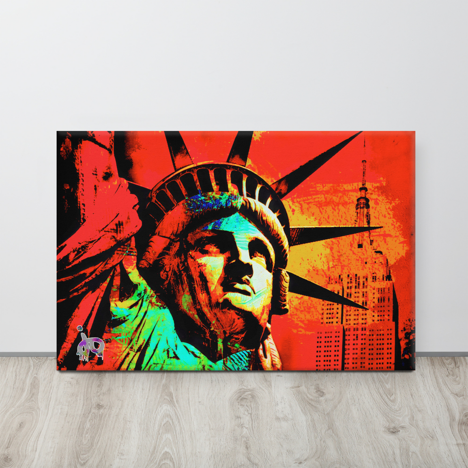 "Lady Liberty" Print Canvas