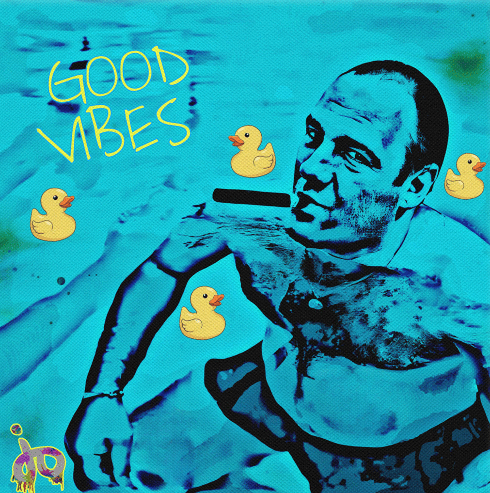 "Good Vibes" Print Canvas