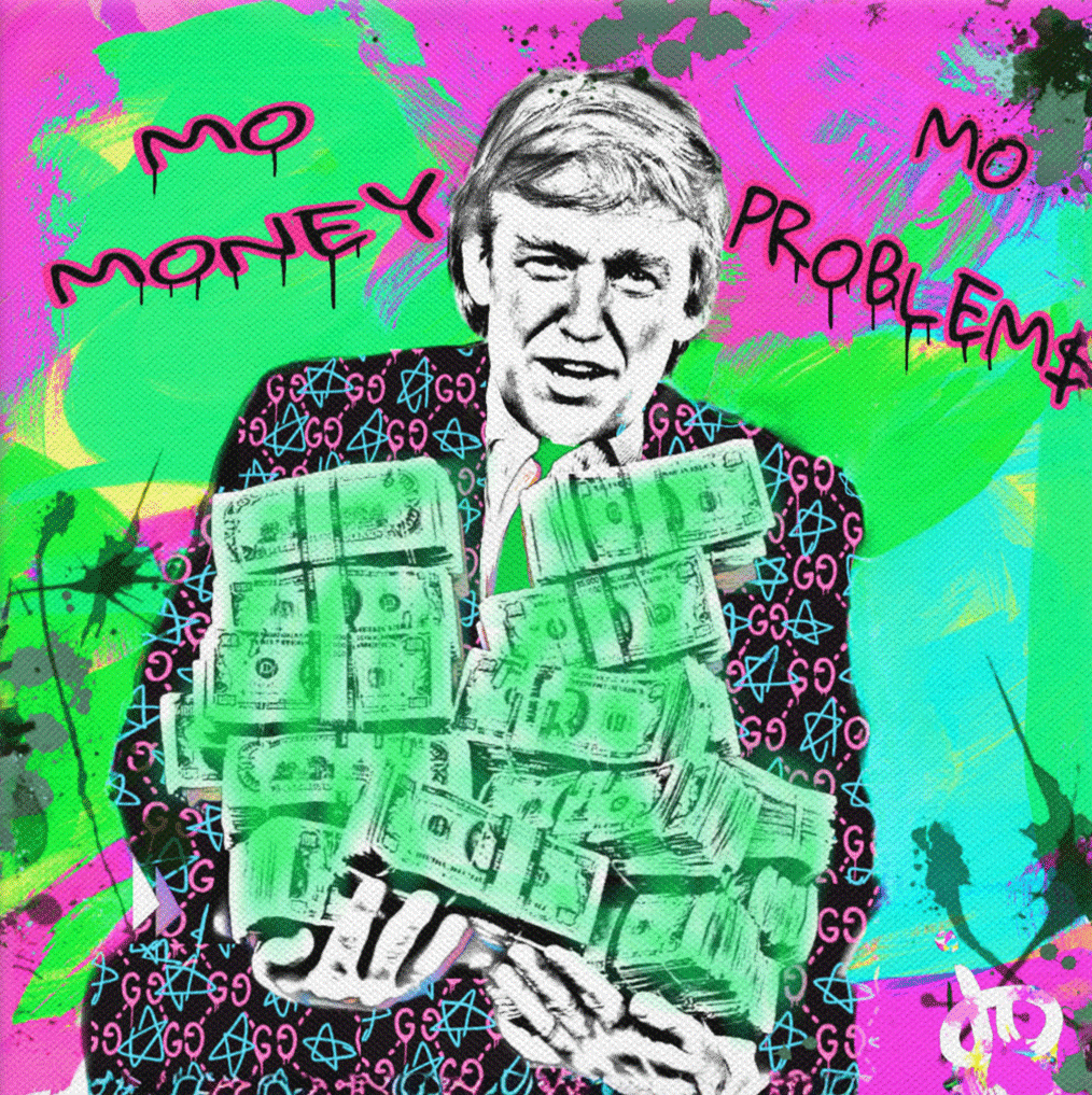 "Mo Money Mo Problems" Canvas Print