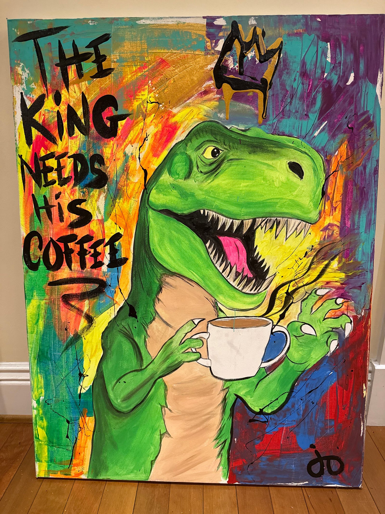 The King Needs his Coffee