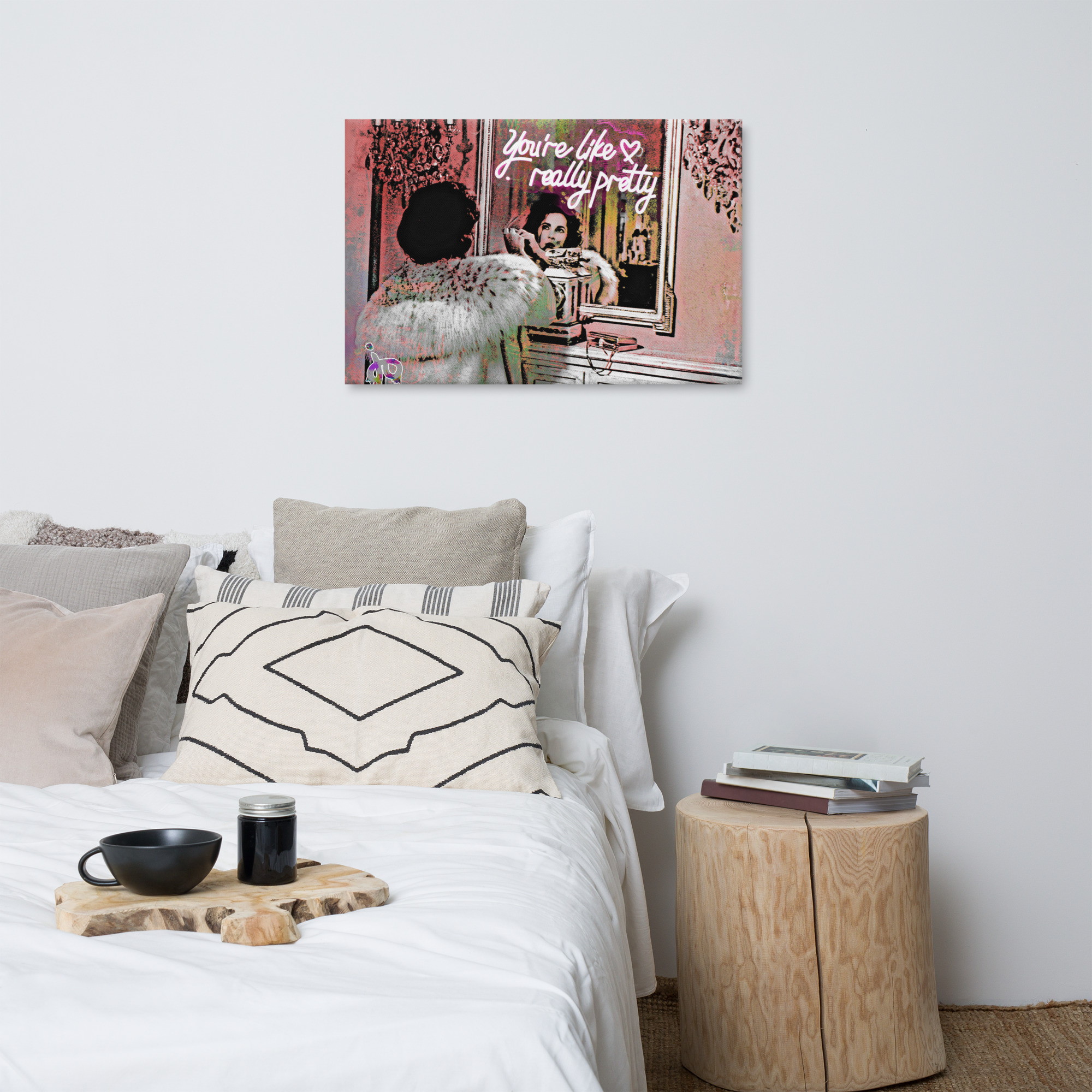 "You're Pretty" Print Canvas