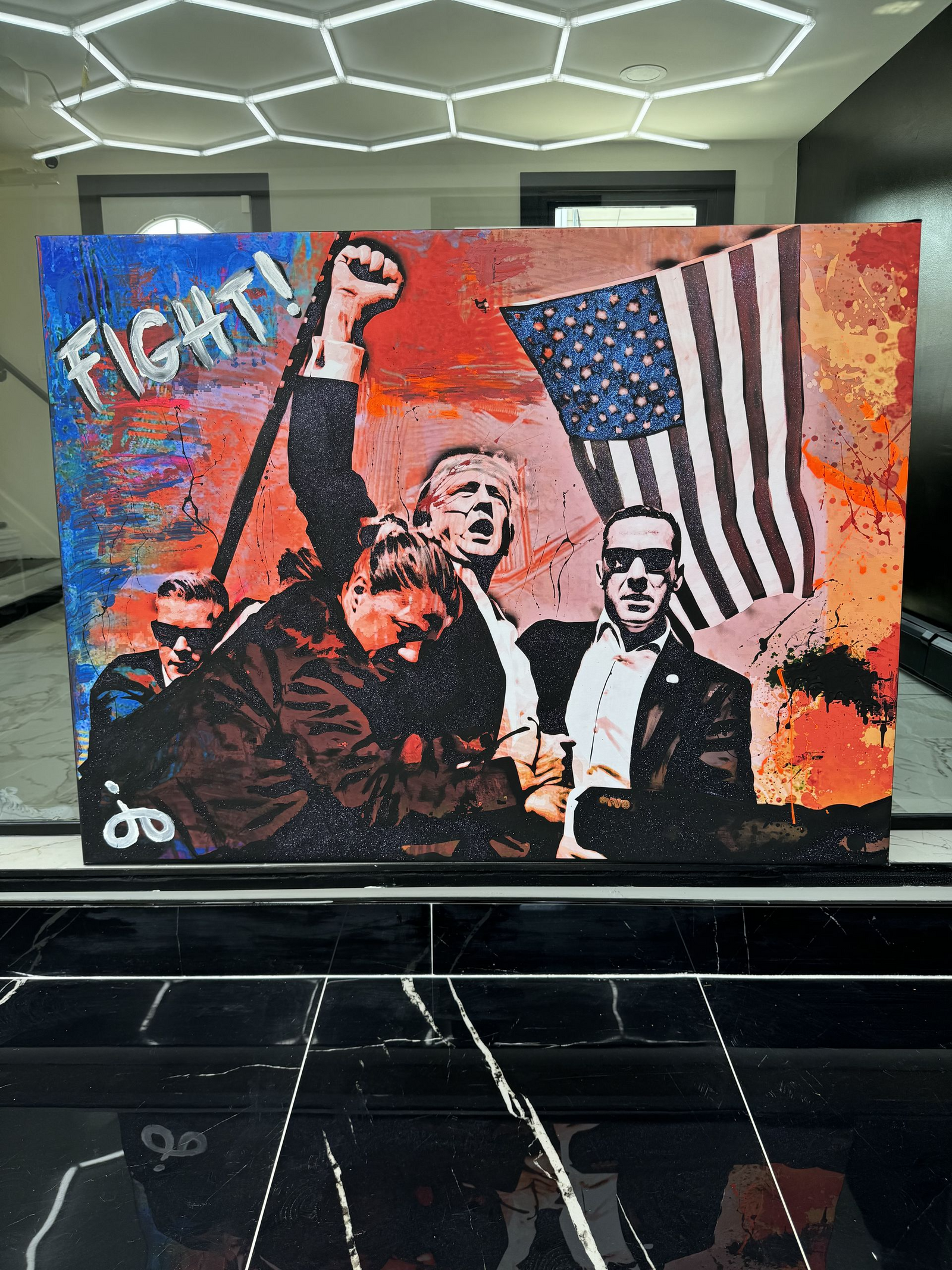 "Fight Back" Limited Edition Giclee Print 30 x 40